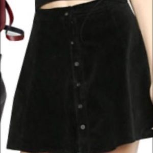 Black Skater Skirt